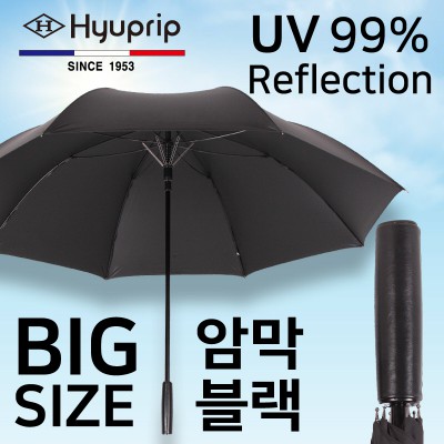 협립 80 암막블랙 엑설런트 자동골프우산