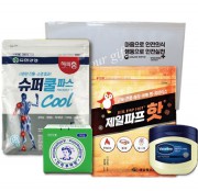 유한양행 구급키트 11호(쿨파스,안푸라민,제일파프,바세린 4종세트)