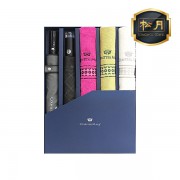 송월 CM 2단 폰지바이어스우산 1p + CM 2단 다이아라인우산 1p + CM 써클40타올 3p 세트