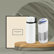 시즈넬 선물세트 핸들링600ml텀블러+공기청정기