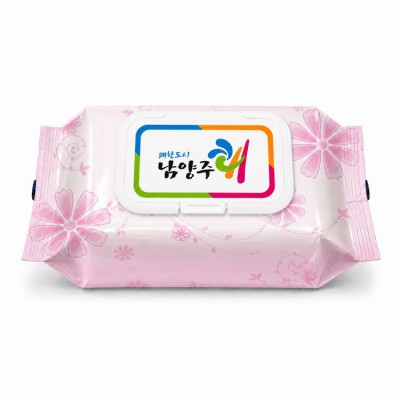 코스모스핑크 캡형 물티슈 (60매, 80매)
