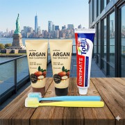 크리오 토탈케어 치약 150g 과일나라 샴푸세트 부케가르니 칫솔 여행용세트