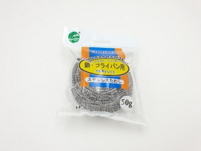 스테인레스 프리미엄 수세미 1P