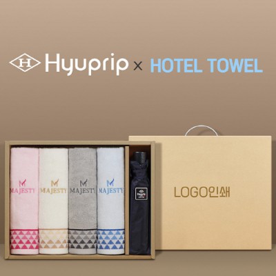 협립3단암막커넥션완전자동우산 +마제스티앵글세면타월4P