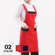 단체복 행사 베이직 콤비 앞치마 남녀공용