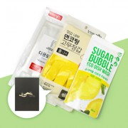 주방용품 3종세트 다용도앞치마 고무장갑 주방세제