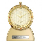 큐빅골드탁상시계 DK31G
