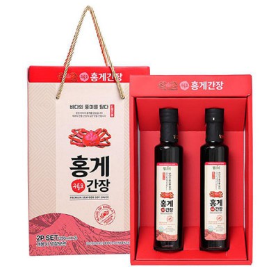 DO_웰크리 구룡포 홍게 간장 250ml 2P(2종)