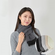루미스 라인 머플러 남녀공용 프리 사이즈
