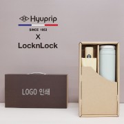 협립 3단 마시멜로 완전자동우산+락앤락 메트로투웨이 텀블러세트