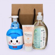 참그린 주방세제 500ml 브래드이발소 핸드워시 과일나라 핸드로션 3종
