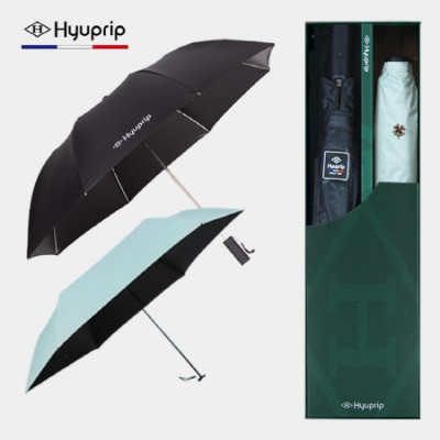 협립 2단 암막 고밀도 VIP 우산/양산 +협립3단50카본6K초경량고밀도암막수동우양산-세트