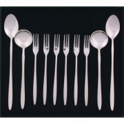 [281] 아카디아 민자 롱,화채,티포크 10P