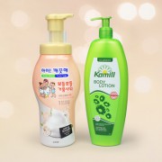 아이깨끗해 바디워시 카밀 바디로션 2종세트