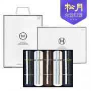 [송월타올] 카운테스마라 체크40 200g 5P 타올세트