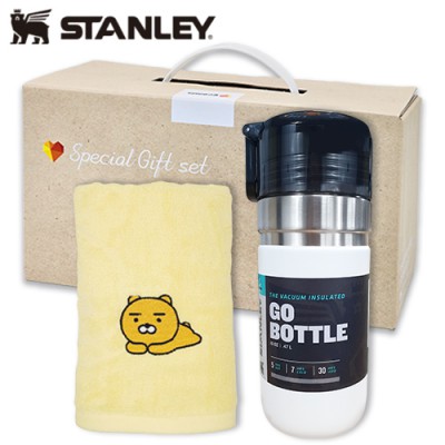 우생건 카카오세트B (스탠리 고진공 고보틀473ml+카카오세면타올수건)