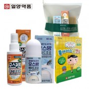 여름 모기퇴치 여행용 3종 파우치세트