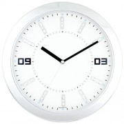 JS 3301 큐빅크롬무소음벽시계
