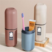 매트PP 네모 휴대용 치약칫솔세트