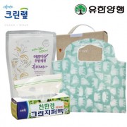 친환경스위트홈세트31호(크린랩지퍼백+유한양행주방세제+특대형시장가방)