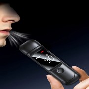 디지털 음주측정기(( 비접촉 알콜 운전 단속기)) 알콜 측정감지기  넓은 액정 고급형A급// 휴대용 차량 안전용품