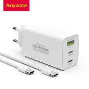 애니존 3PORT PPS Gan 65W 초고속충전기 AZQ-PD65WACC
