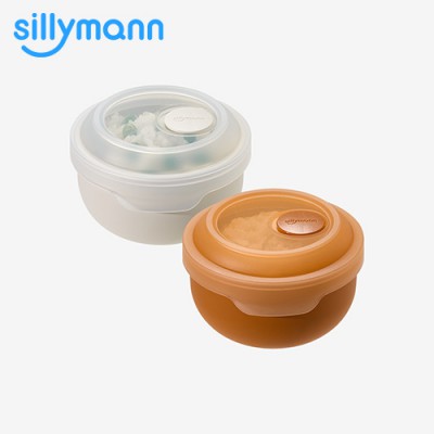 실리만 7106 이지뷰 실리콘 냉동밥용기 240ml