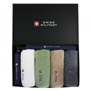 스위스밀리터리 2단자동+3단수동핀도트+180g 타올 4p(대)