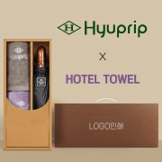 협립 3단 70 암막고밀도 완전자동우산 +협립호텔코마170타월2P-세트