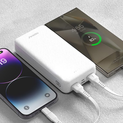뉴에이커 슬림 듀얼 20000mAh C타입 케이블