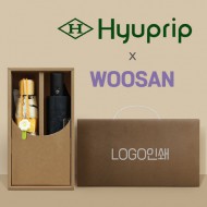협립 5단53 데이지 암막 30D 고밀도 우양산 +가르시아3단모던완전자동우산-세트