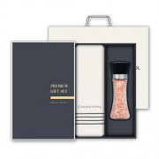 [송월] CM포라인40 세면타월 1P + 히말라야 핑크소금(200g) 1P
