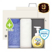 [송월] 솔리드혼방사 190g 세면2+핸드워시1 3P세트