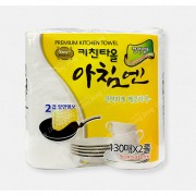 2561 아침엔 키친타올 2겹130매 2롤 양면엠보