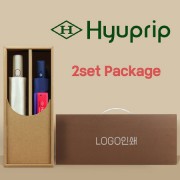 협립 3단60 8K 와인하트 암막 완전자동우산 +협립3단모던완전자동우산-세트