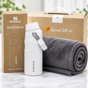 브생건 방한세트 26-3호(에어로라이트 패스트플로우 355ml+따뜻한 소프트 담요)