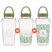[바쏘] 릴리 컬러 체인지 쉐이크 아이스 보틀 550ml