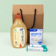 참그린 주방세제 500ml 방수밴드 상처연고 세트