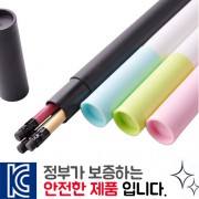 인젝션 파스텔연필 3P [바닐라원통세트]