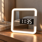 파인큐브 디지털 LED 시계 무드등 TIME24