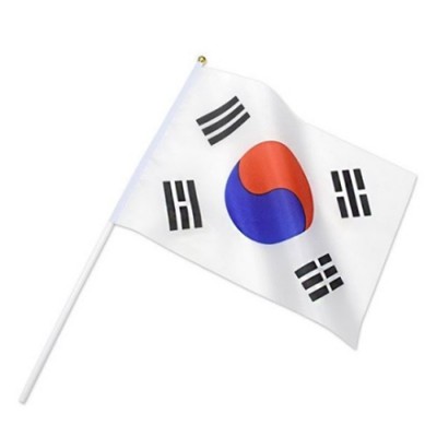 2579 태극기 천수기 미니 행사용 깃발 응원