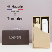 협립 3단 마시멜로 완전자동우산+모던 원터치 500ml 텀블러세트