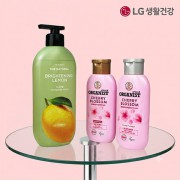 LG생활건강 바디워시 480ml  샴푸 컨디셔너 3종세트