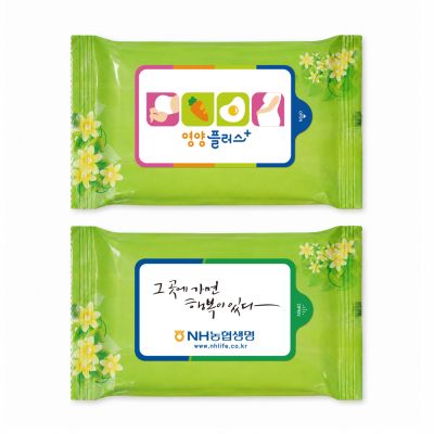 20매 꽃그린 물티슈