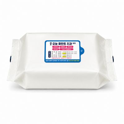 펄화이트 라벨형 물티슈 (60매, 80매)