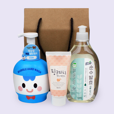 참그린 주방세제 500ml 브래드이발소 핸드워시 과일나라 핸드로션 3종