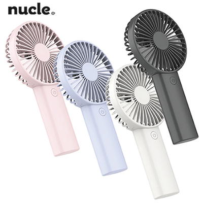 뉴클 휴대용 3단 핸디 거치 선풍기 C타입 2000mAh